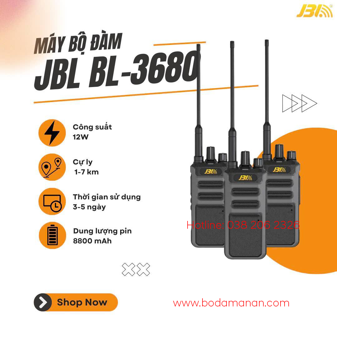 Bộ đàm bjl bl3680